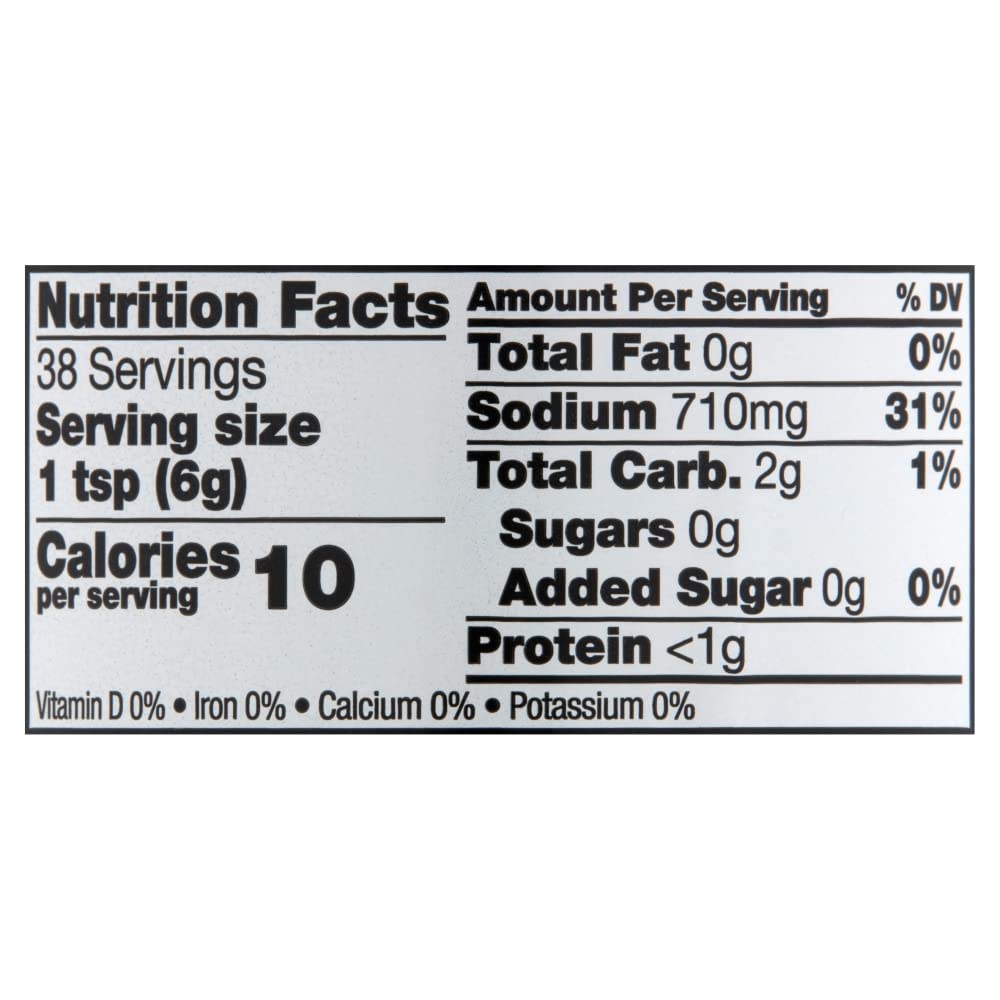 Accpo close-up label showing ingredients and product origin clarity
