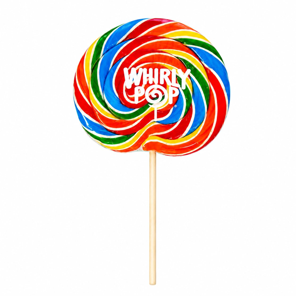 Adams & Brooks front packaging showing rainbow swirl and ready-to-display benefit