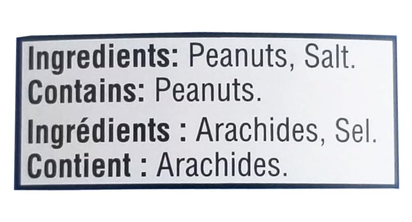 ADAMS close-up of peanuts representing simple two-ingredient recipe