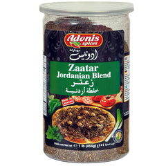 Adonis zaatar front packaging showing product and net weight for pantry convenience
