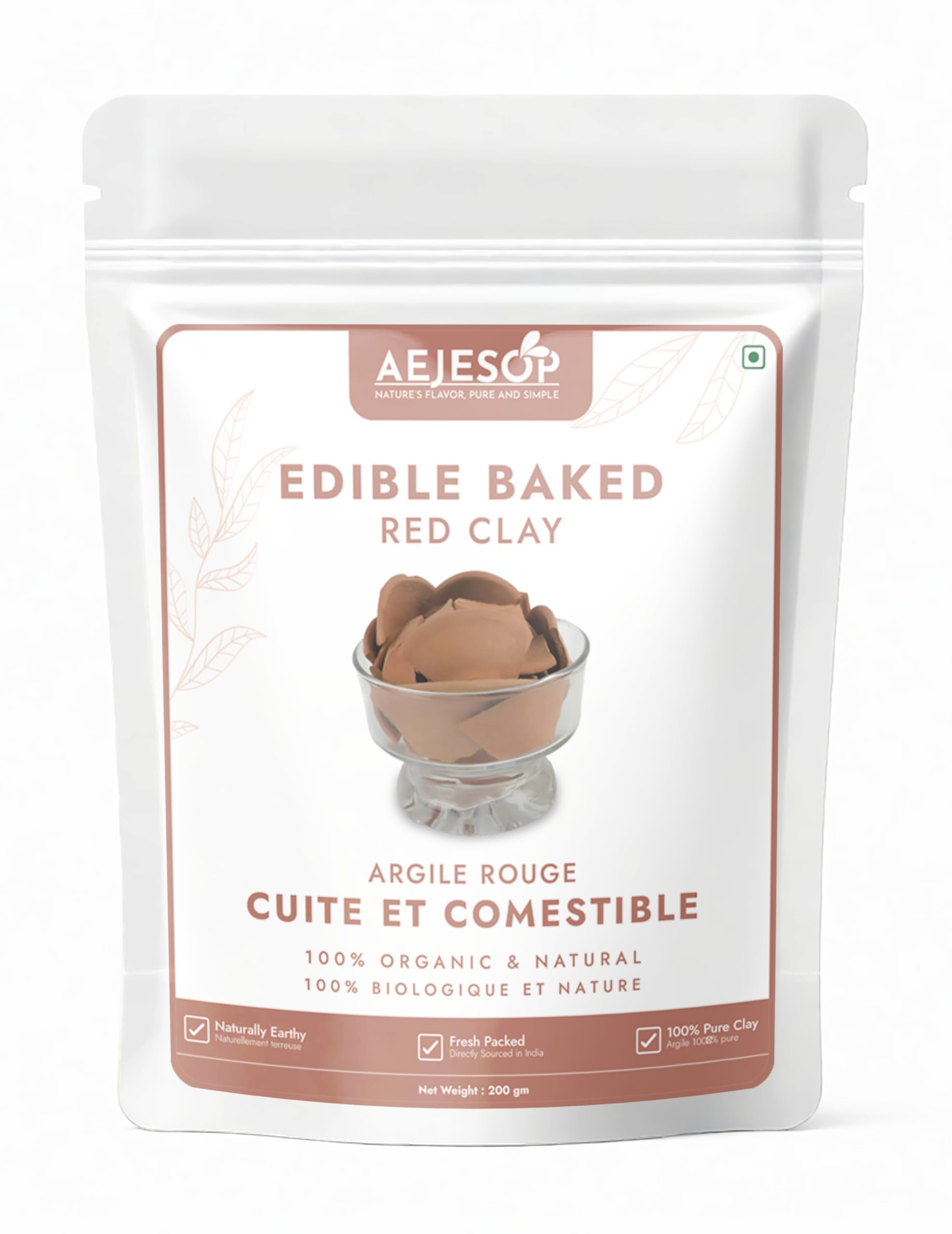 AEJESOP front pouch showing resealable 200g packaging and brand clarity for pantry storage