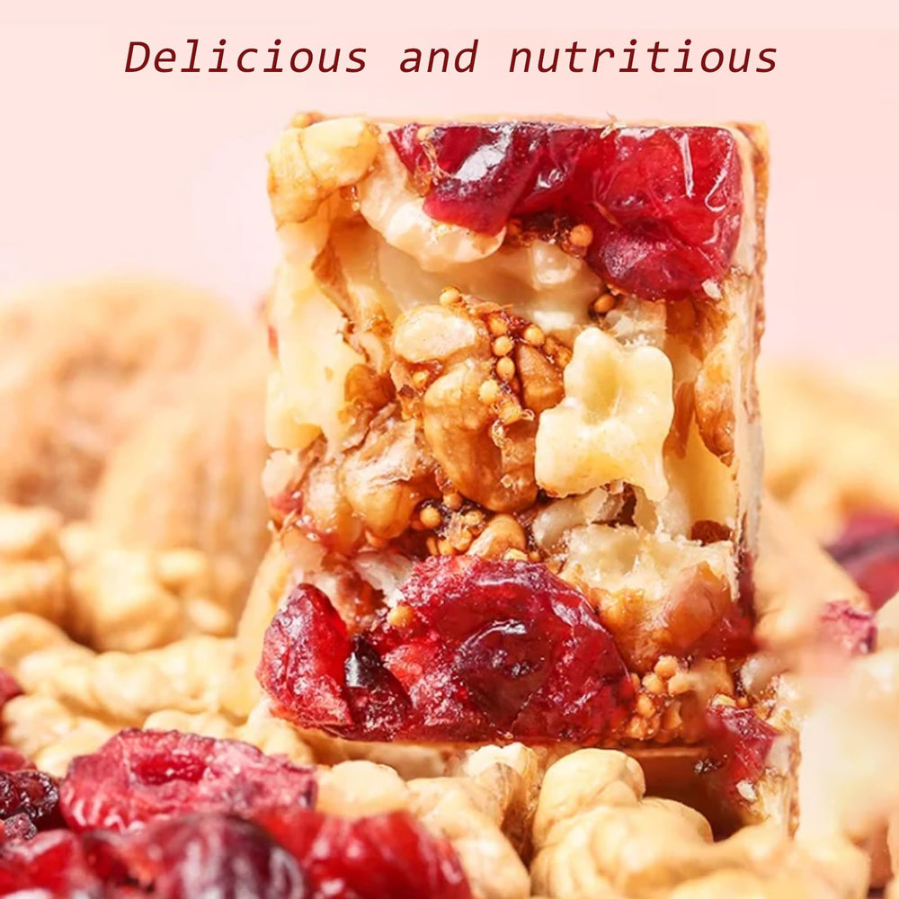 Aevezom figs cranberries and walnuts arranged to show natural ingredient transparency and quality