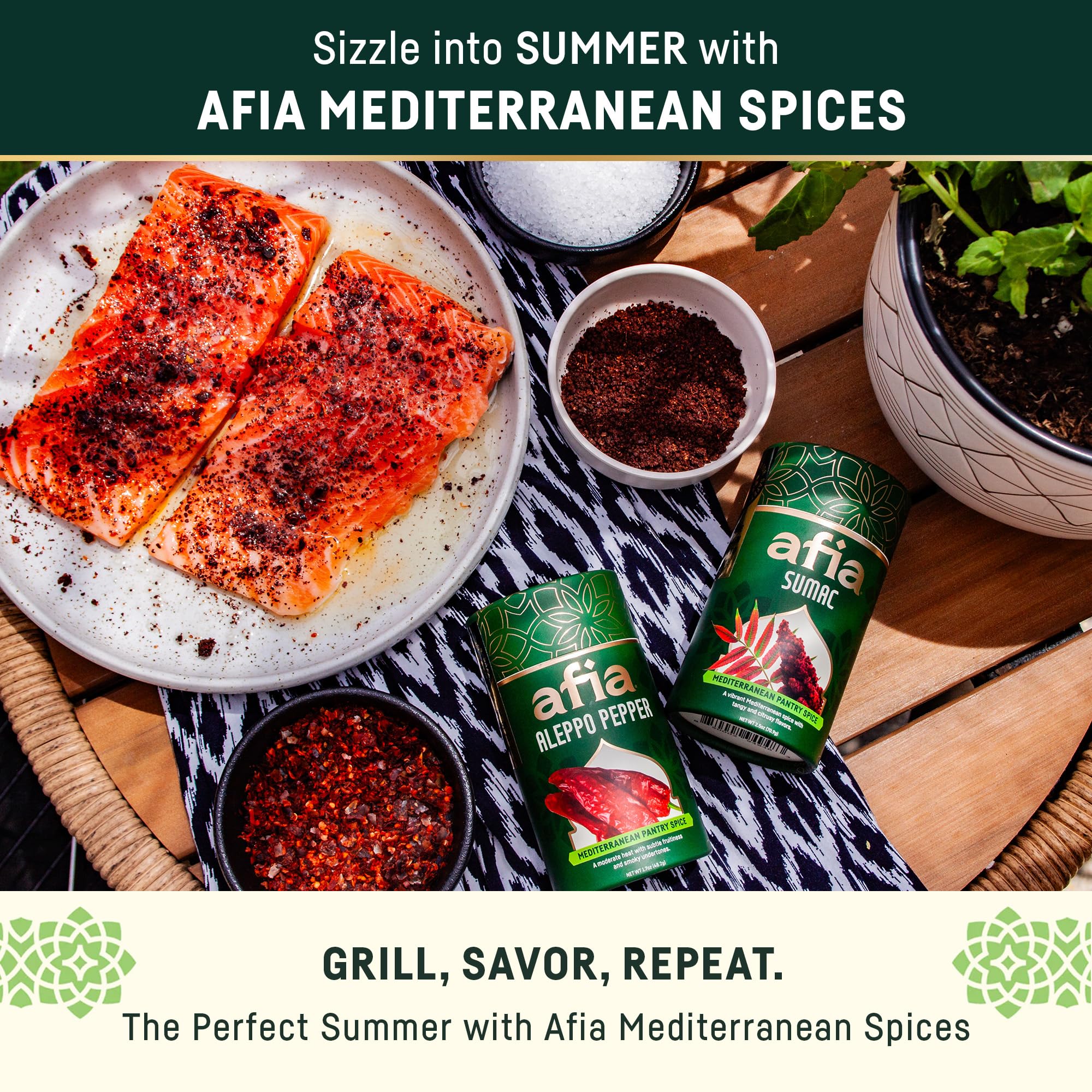 AFIA tube staged in kitchen pantry demonstrating gift-ready and sustainable appeal