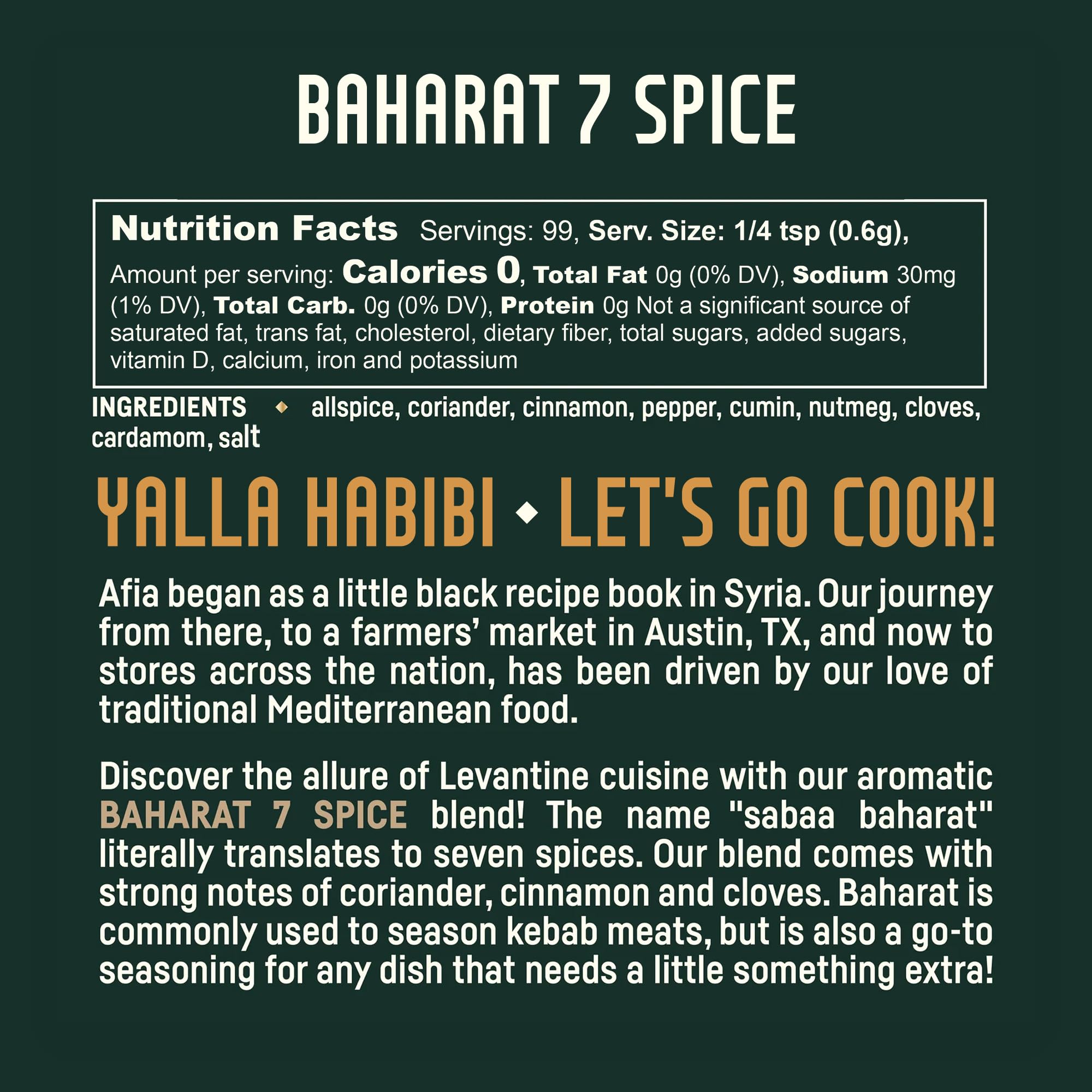 AFIA Baharat in a kitchen lifestyle scene illustrating everyday cooking inspiration benefit
