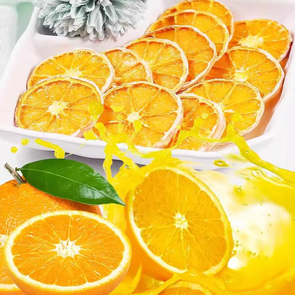 AFKCCPD holiday garland with orange slices and spices creating cozy decor