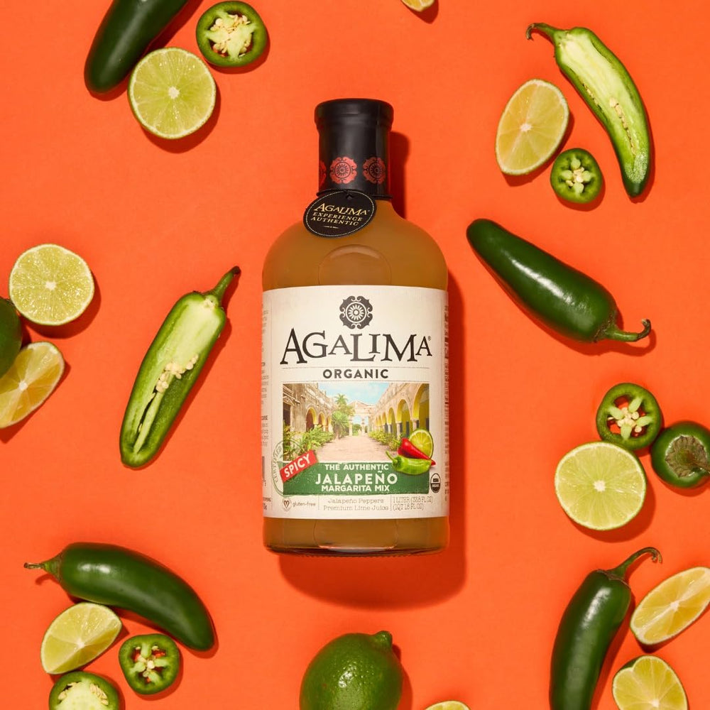 AGALIMA label detail with organic certification showing purity and trust