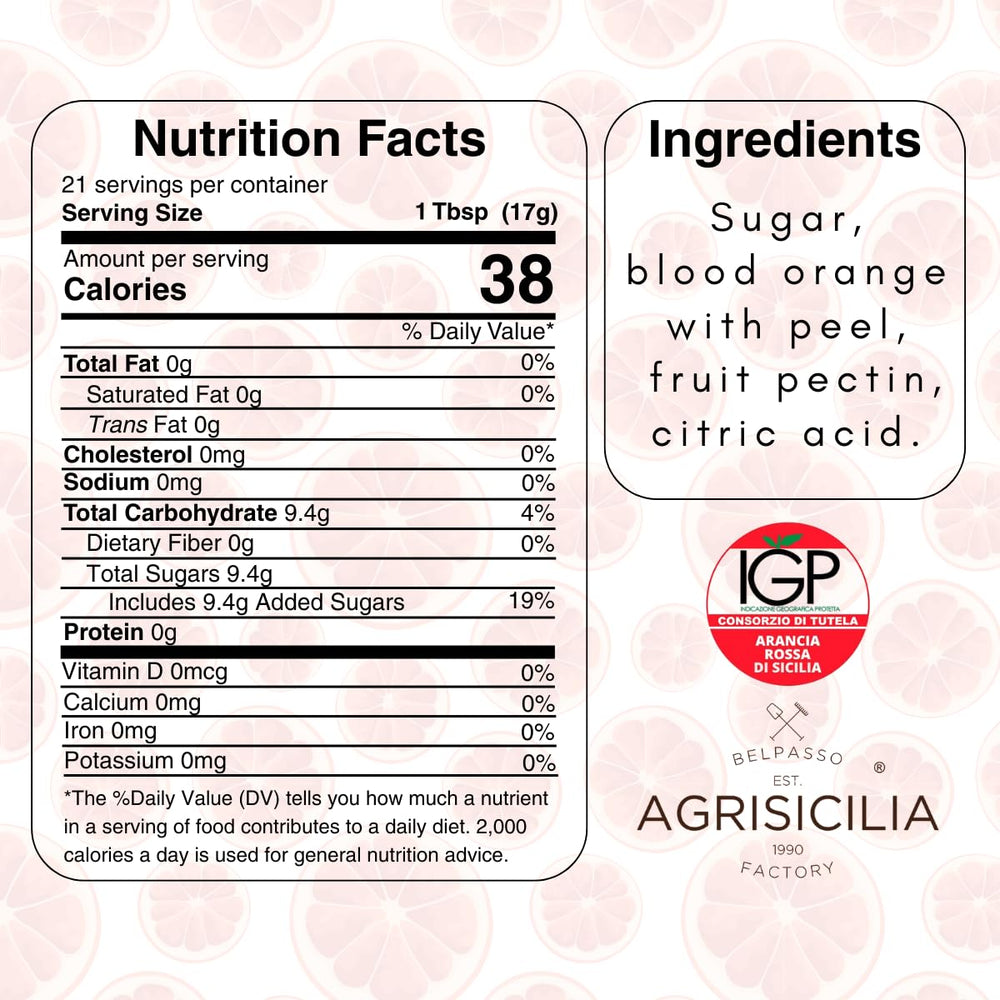 Agrisicilia jar top label close-up emphasizing I.G.P. origin and quality