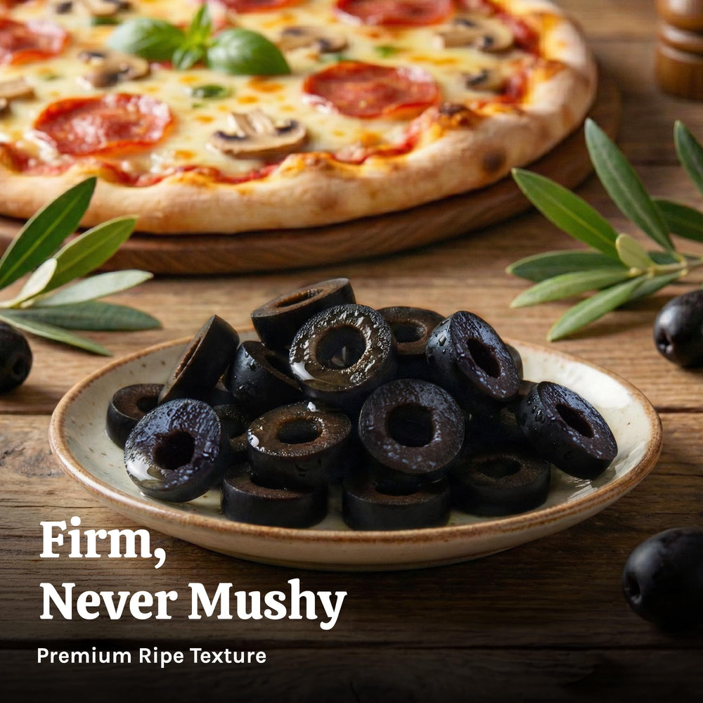 AGROSEVILLA olives in salad bowl offering consistent flavor and texture