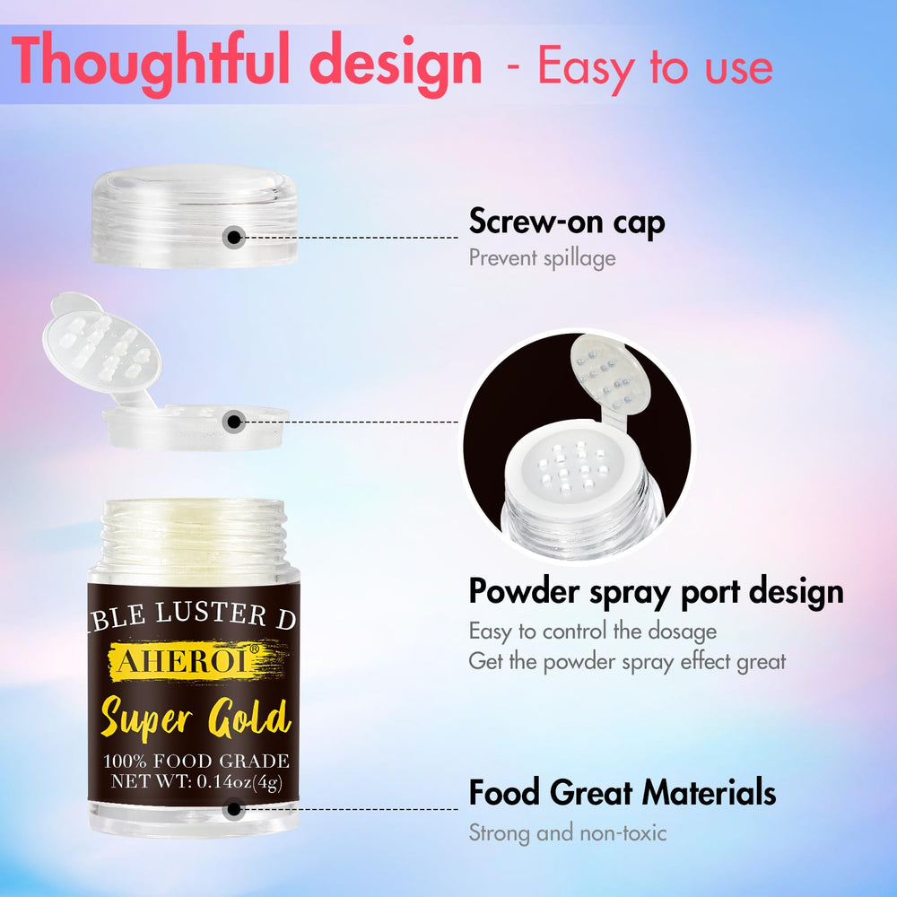 Aheroi glitter in cocktail producing pearlescent swirl and eye-catching drink presentation