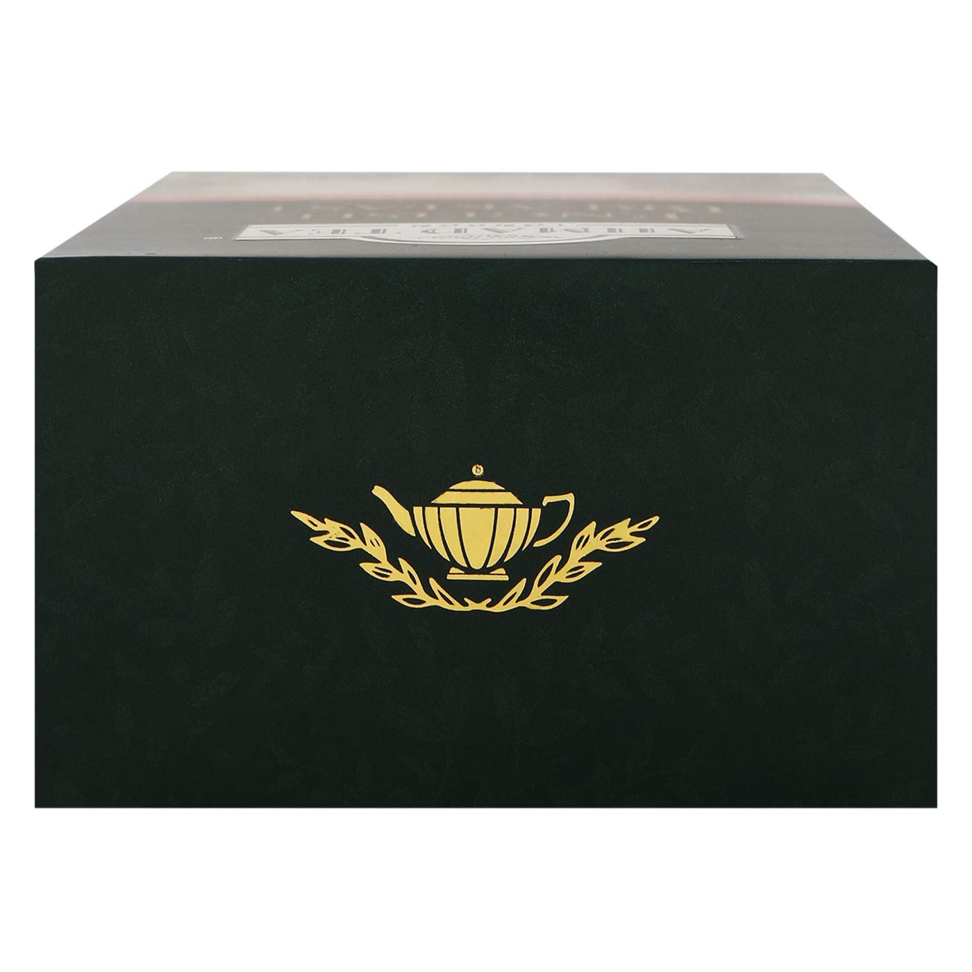 500 g Ahmad Tea box next to kitchen scale showing generous supply