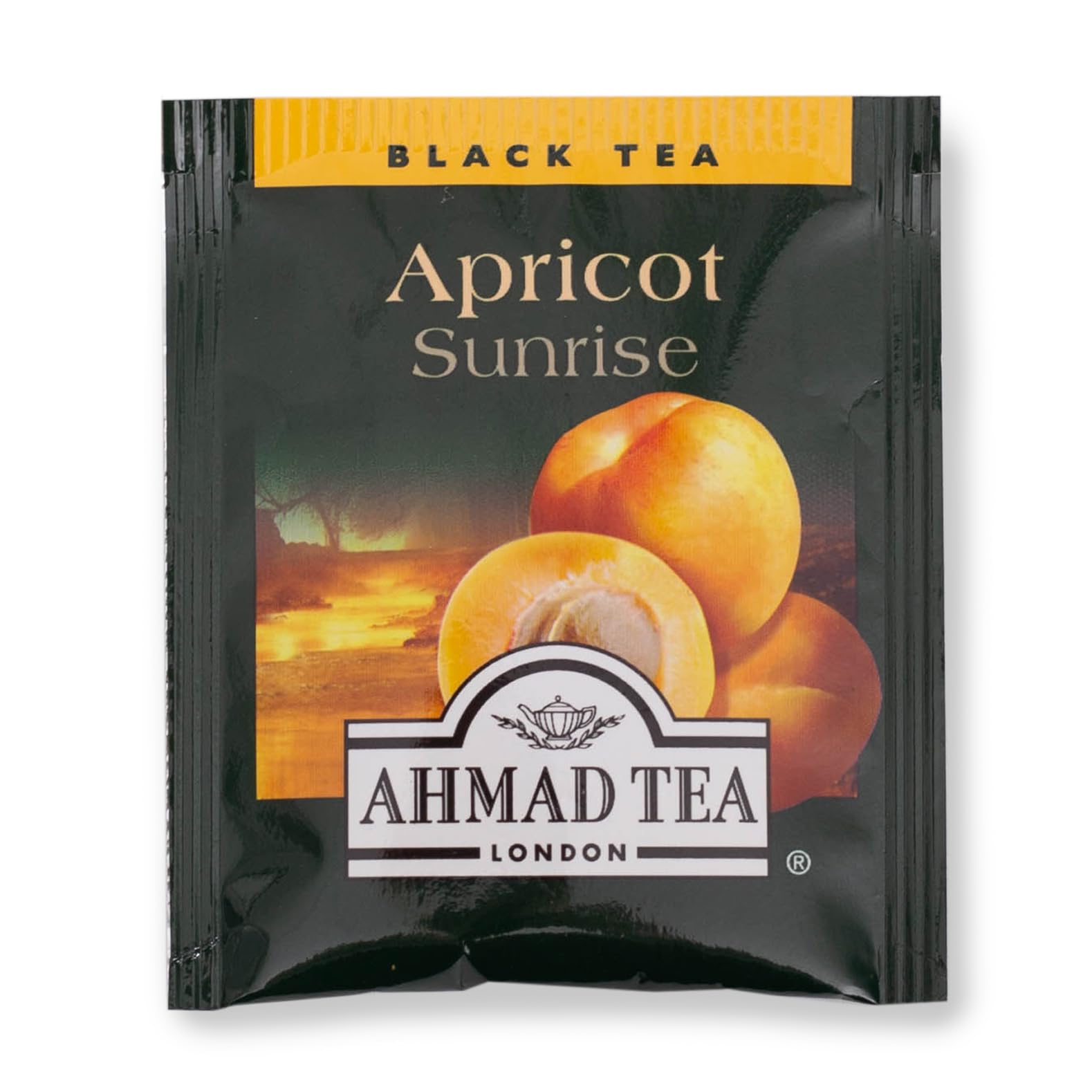 Ahmad Tea foil-wrapped tea bag close-up preserving freshness benefit