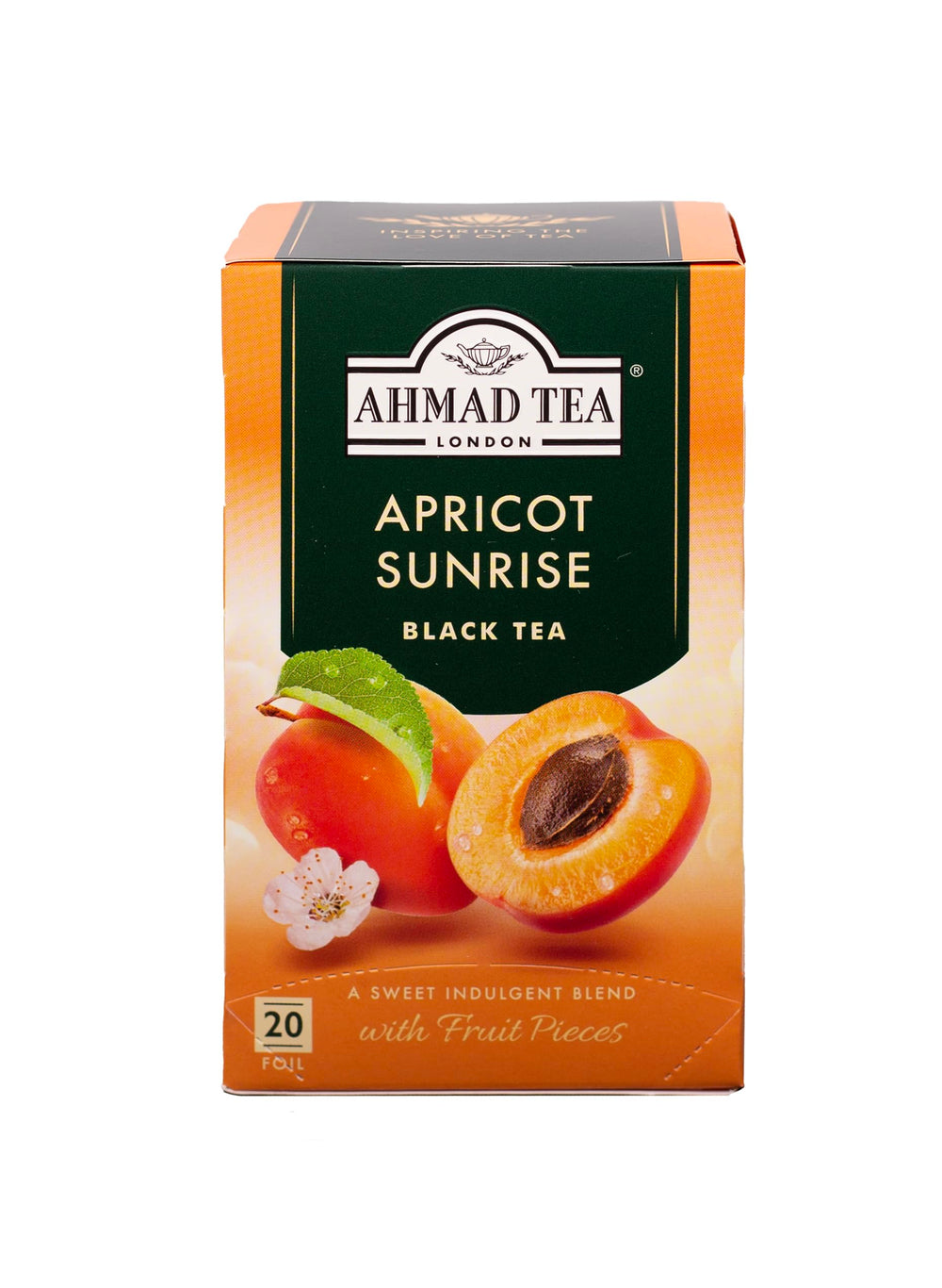 Ahmad Tea pitcher of iced tea displaying refreshing fruity serving benefit