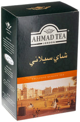 Ahmad Tea brewed cup in a kitchen setting illustrating amber color and serving suggestion