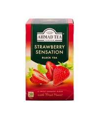 Ahmad Tea front packaging showing 20-count box and brand, highlighting convenience