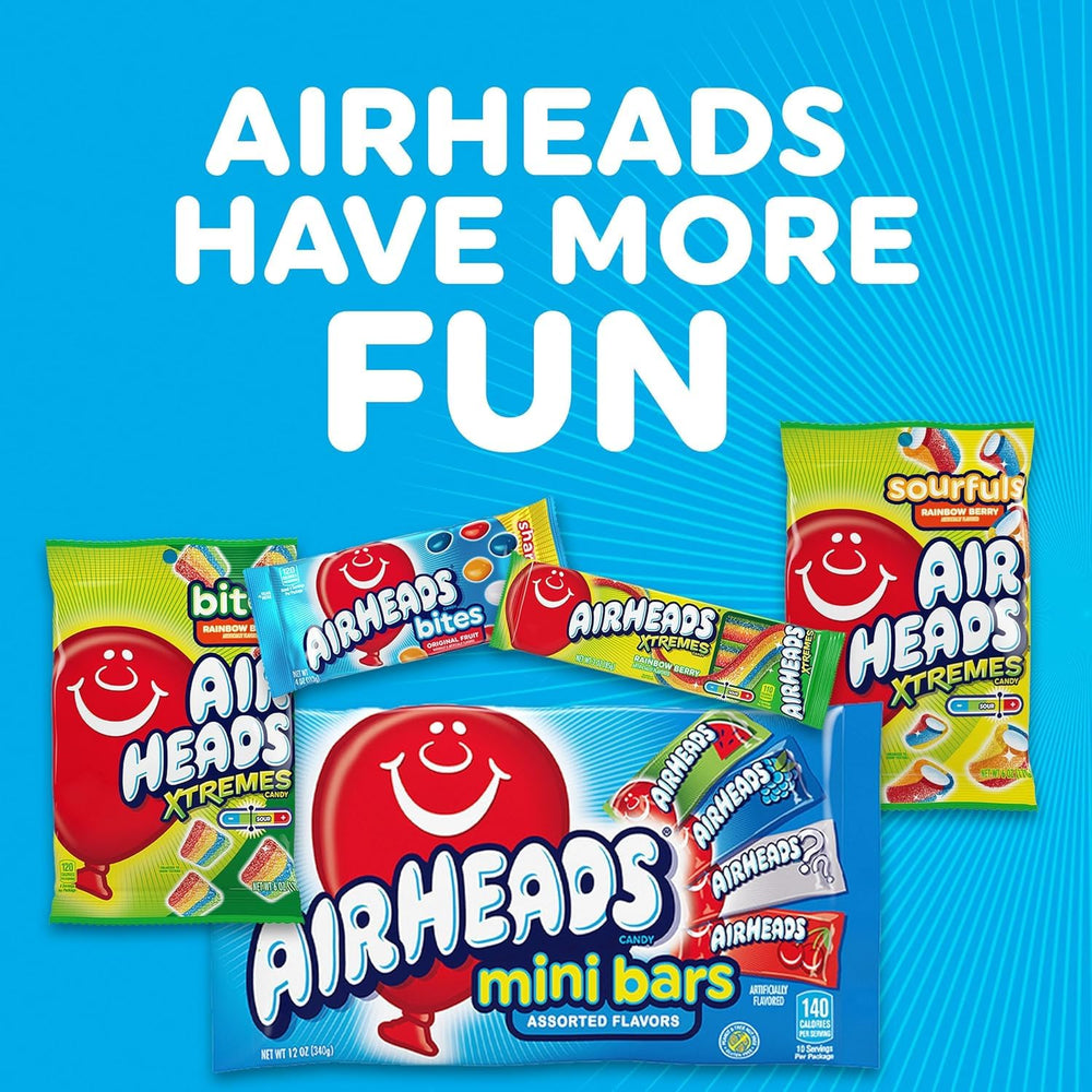 Serving bowl filled with Airheads bites showing easy sharing and visual appeal