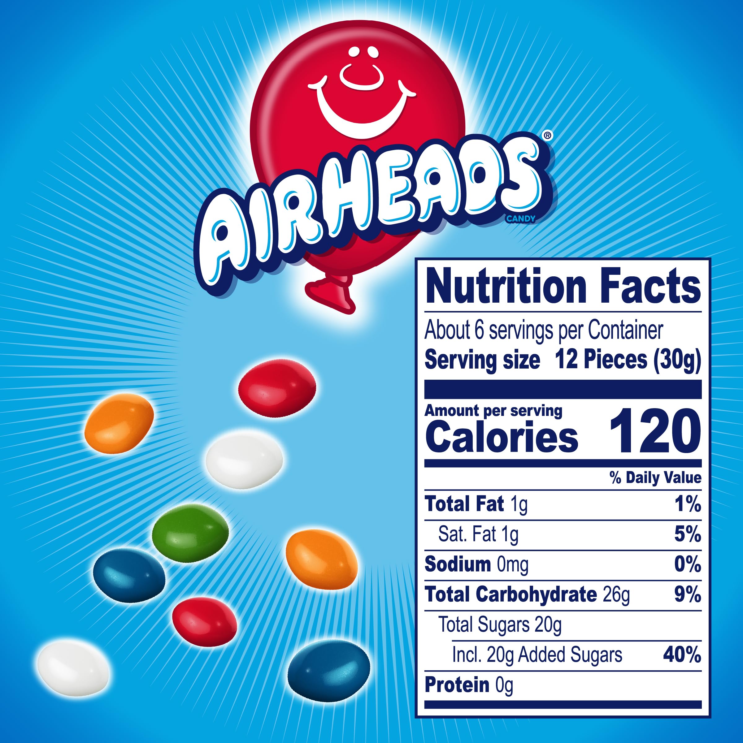 Airheads pouch inside a backpack showing travel-ready snack convenience benefit