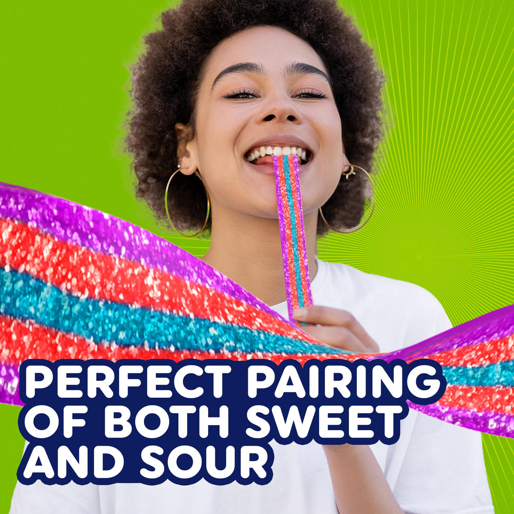 Airheads box opened with contents for quick party-ready serving