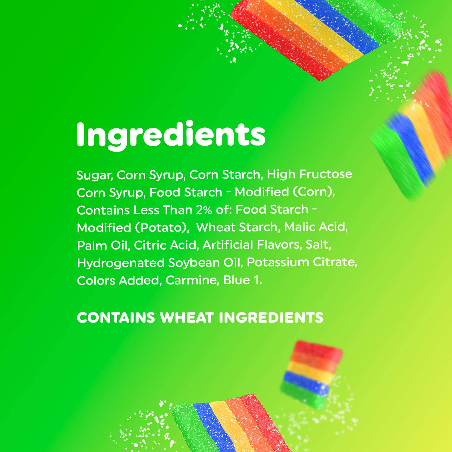 Airheads Xtremes package with gluten and nut-free stamp for allergy reassurance