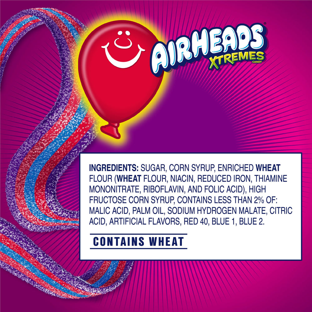 Airheads next to coin showing 2 oz belt size for scale clarity