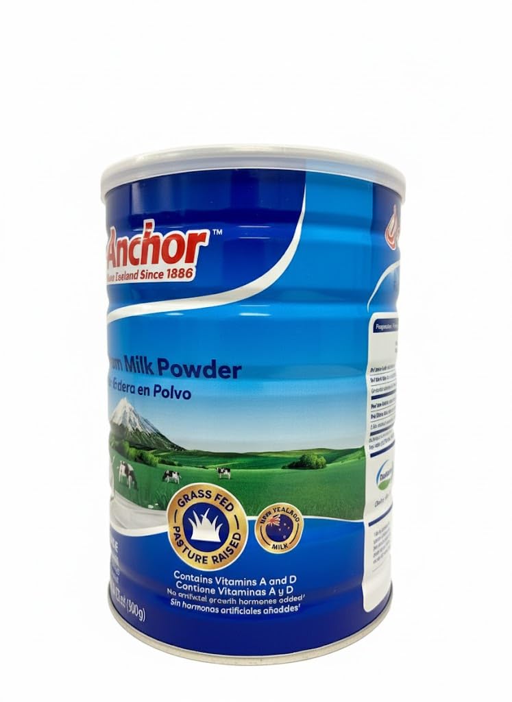 AIVA Anchor reconstituted milk in glass illustrating smooth creamy result