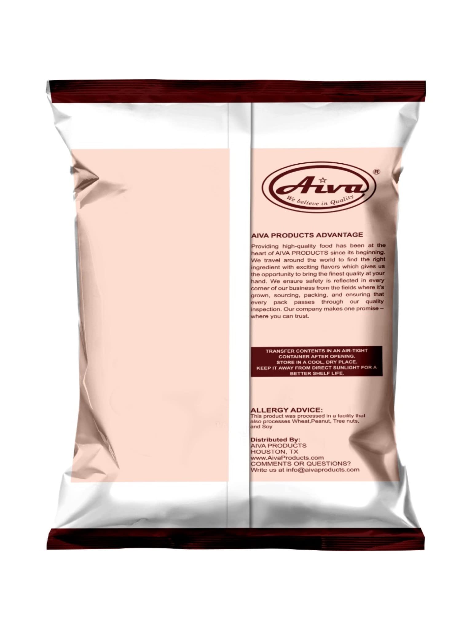AIVA bowl with measured flax seeds demonstrating portion control and bulk value