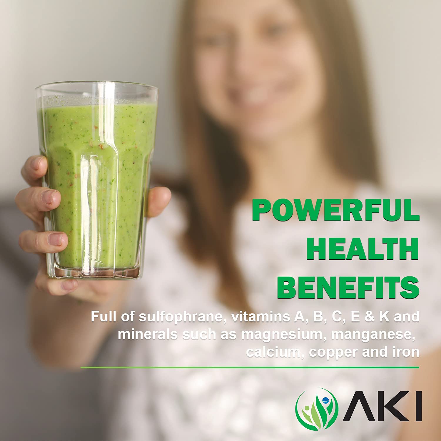 AKI ORGANIC open jar with label visible showing ingredient clarity