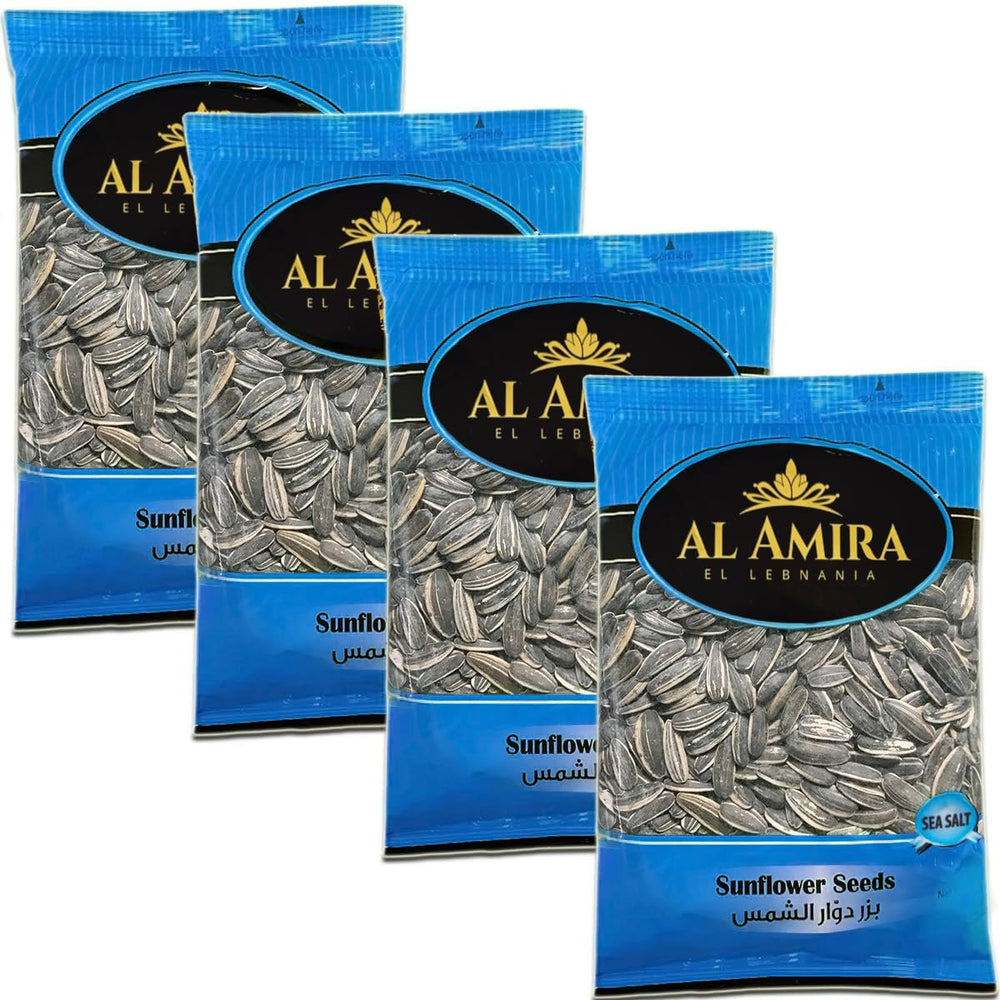 Al Amira front packaging showing four 250g pouches and brand clarity for pantry convenience