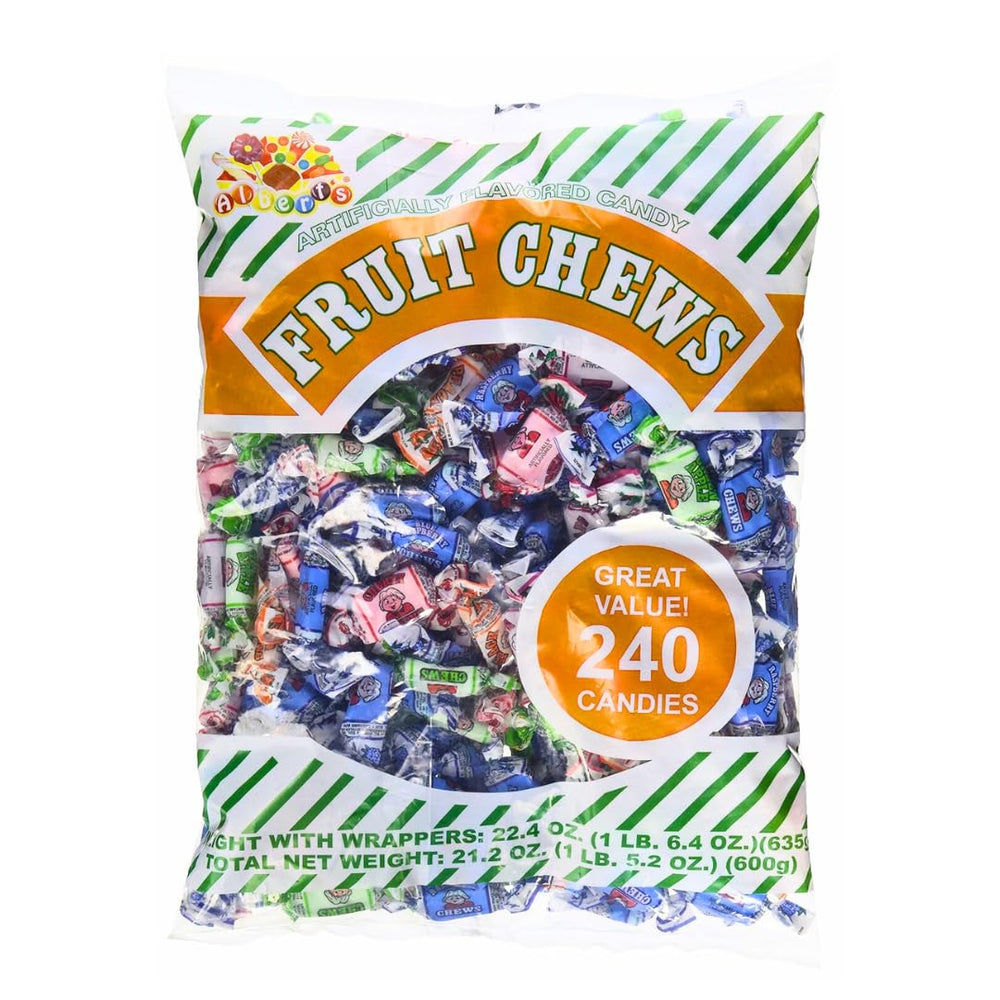 Albert's front packaging showing bag and quantity for easy identification and purchase