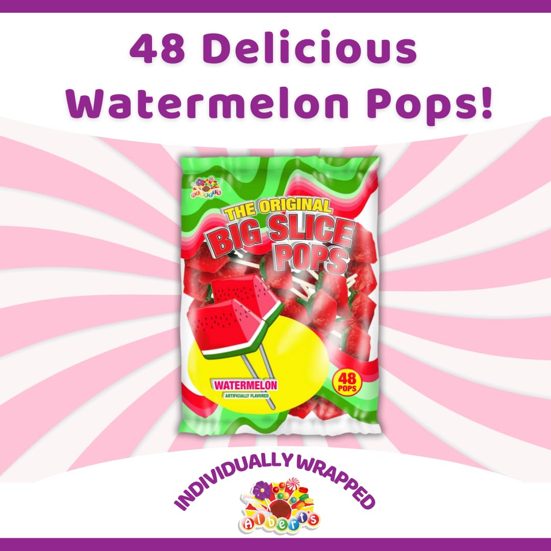 Albert's lollipop held in hand demonstrating size and easy portability