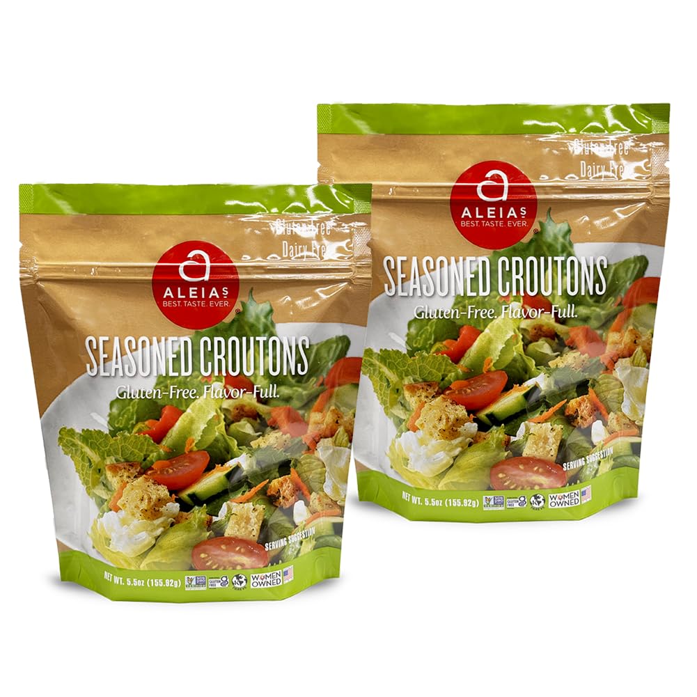 ALEIAS BEST. TASTE. EVER. front packaging showing two 5.5oz bags and benefits