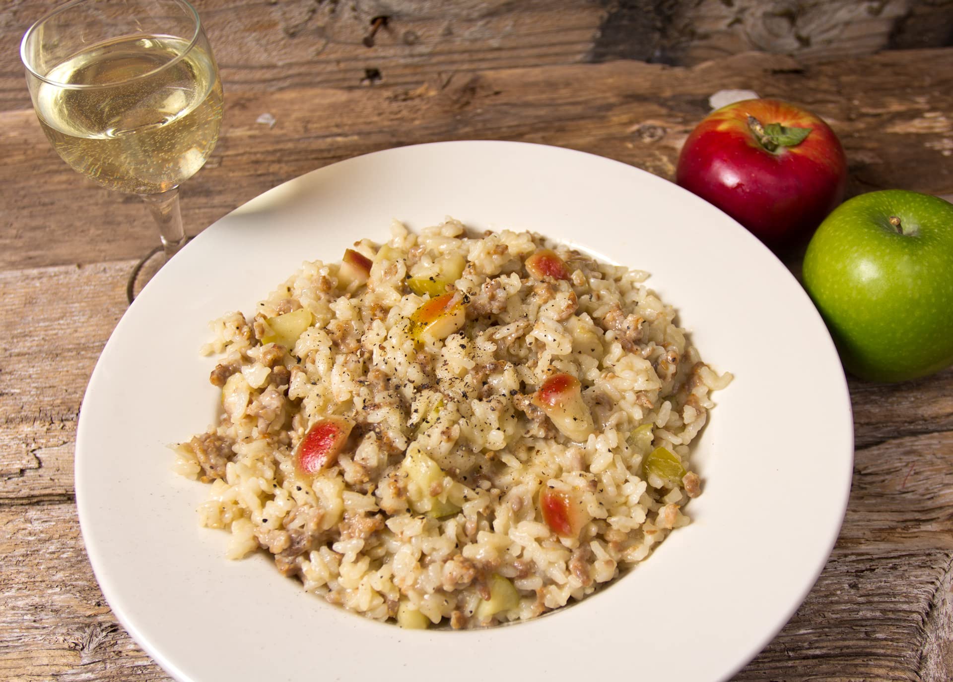 Alessi plated risotto in a bowl showing restaurant-style creamy finish