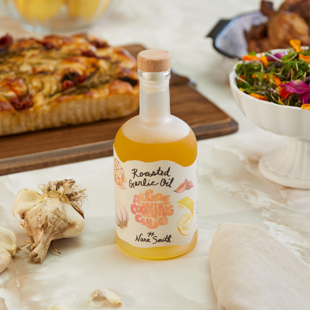 Algae Cooking Club gift-ready packaging styled on counter, ideal for thoughtful gifting