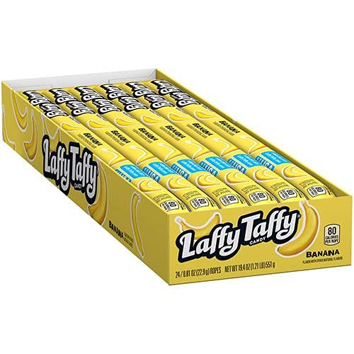 All City Candy banana front packaging showing brand and sealed rope freshness