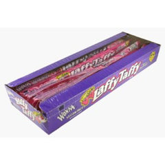All City Candy Laffy Taffy Rope front packaging showing strawberry rope and wrapper benefits