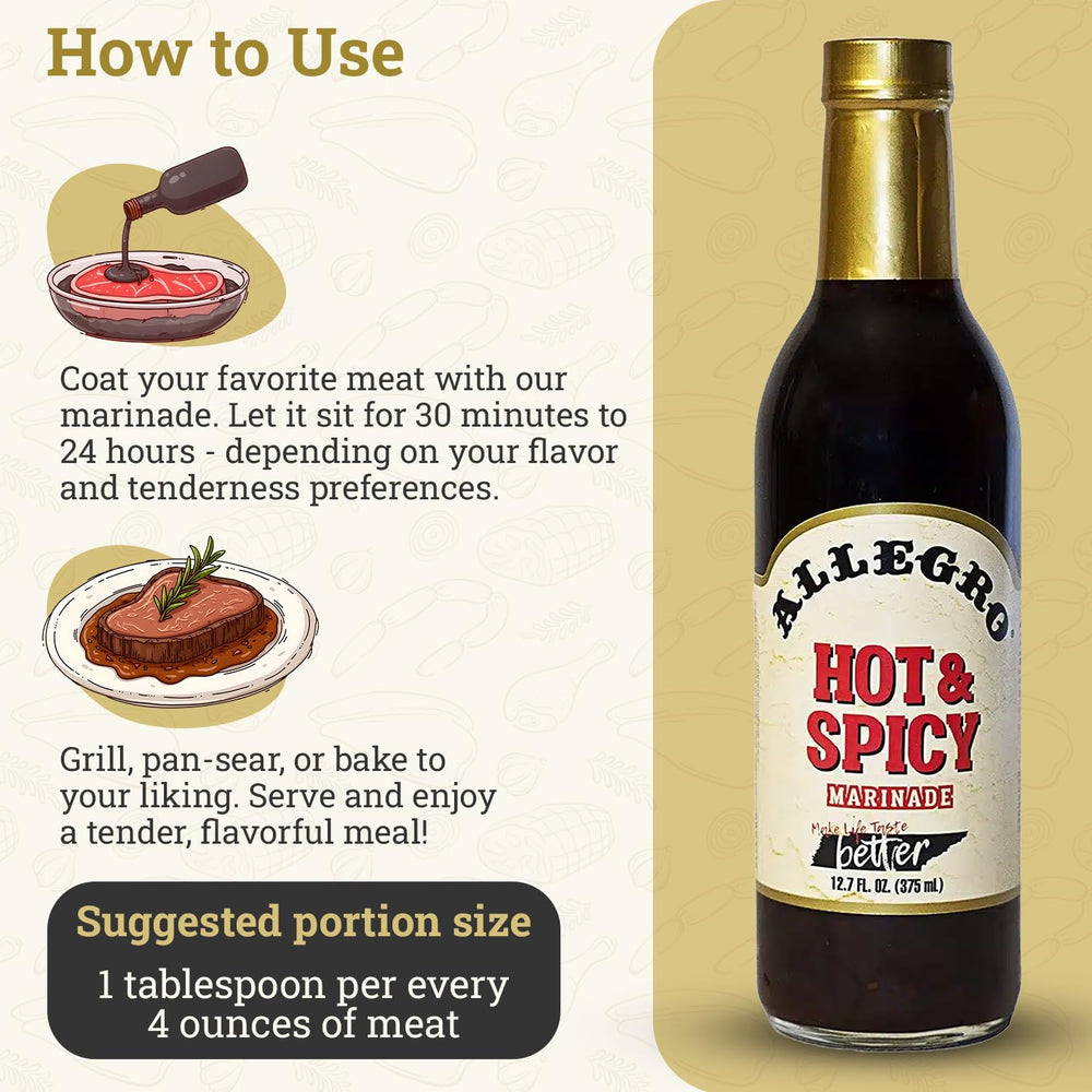 Allegro bottle close-up label highlighting kosher and gluten-free benefits