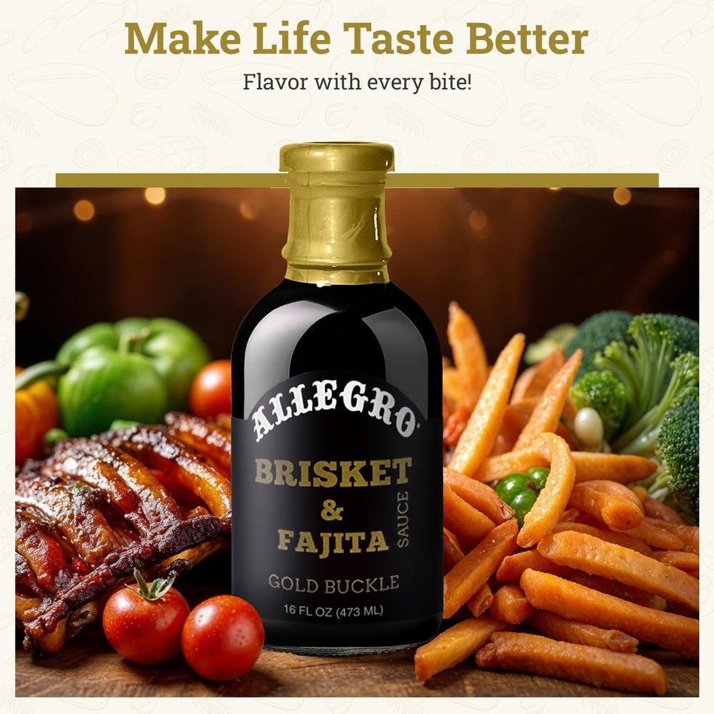 Allegro Gold Buckle poured into bowl for marinating with measurable control