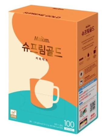 Alliving Maxim Supreme Gold front packaging showing 100-stick box and product benefit convenience