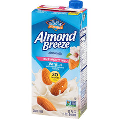 Almond Breeze close-up of California almonds highlighting real ingredients