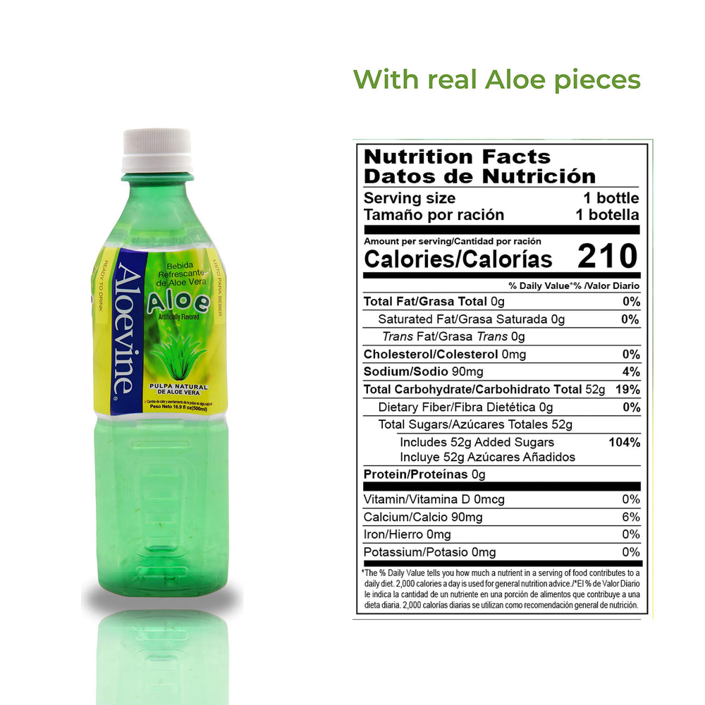 Aloevine aloe pulp close-up highlighting visible pieces and natural texture benefits