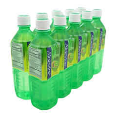 Aloevine close-up of suspended aloe pulp texture for natural mouthfeel benefit