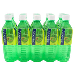 Aloevine front packaging kiwi flavor showing bottle label and 16.9oz size benefit