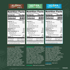 ALOHA unwrapped bar close-up showing texture and real ingredients benefits