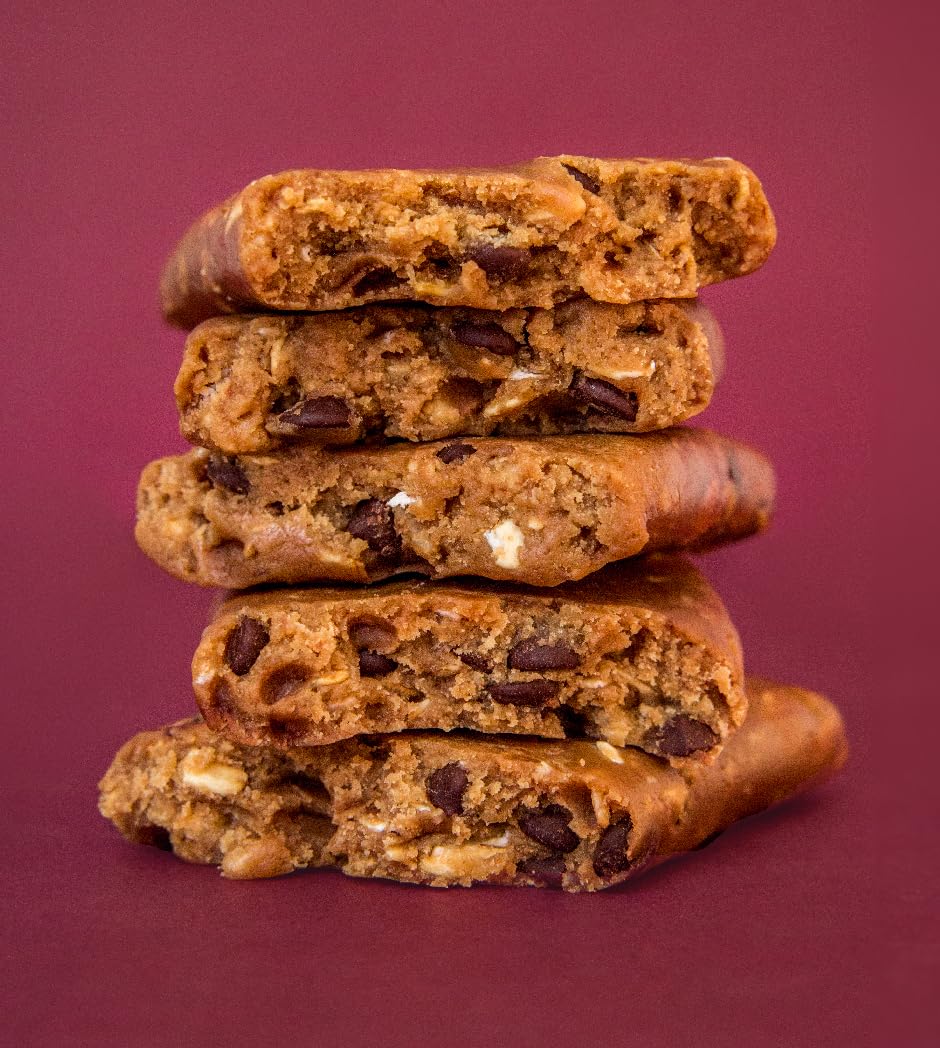 ALOHA bar in a travel bag being eaten outdoors, convenient on-the-go energy benefit
