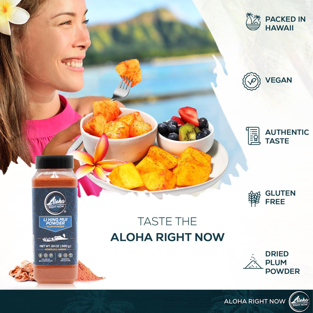 Aloha Right Now used on a cocktail rim adding sweet-salty visual appeal