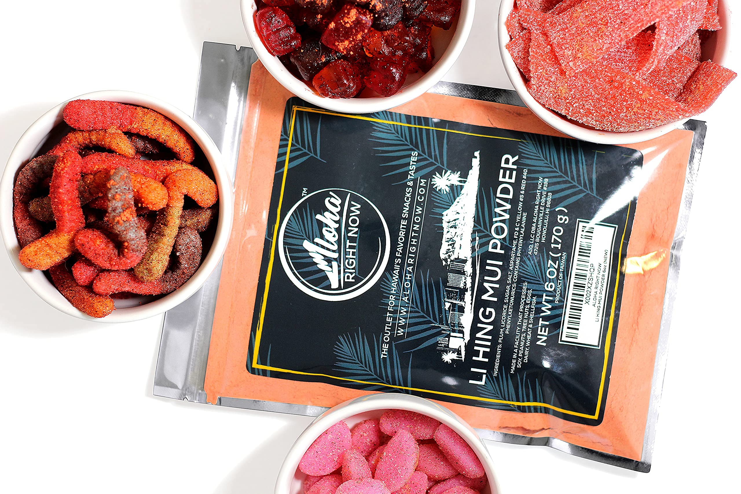Aloha Right Now packed in Oahu label highlighting local Hawaiian sourcing