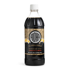Aloha bottle front packaging showing product and size benefits