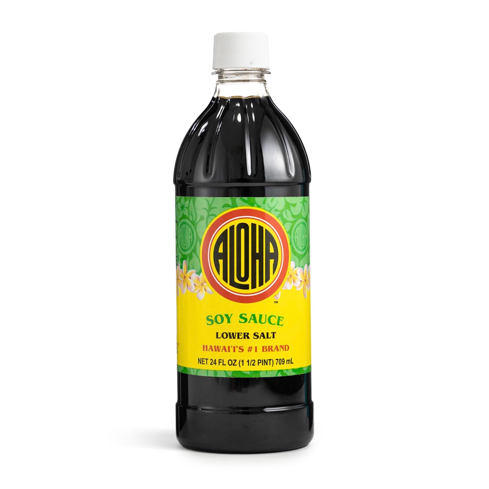 ALOHA front packaging showing 25% less sodium and Hawaiian branding for clear purchase choice