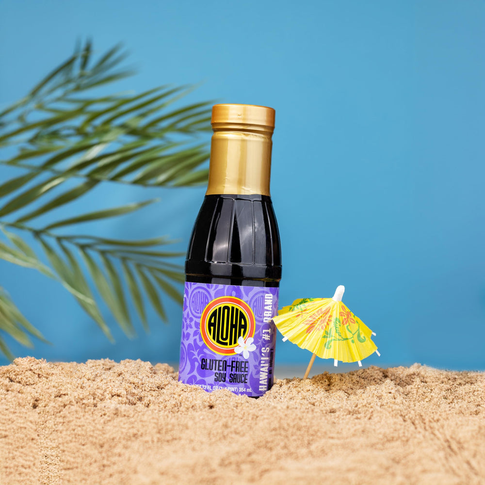 ALOHA shoyu used on marinated chicken showing flavorful result and versatile use