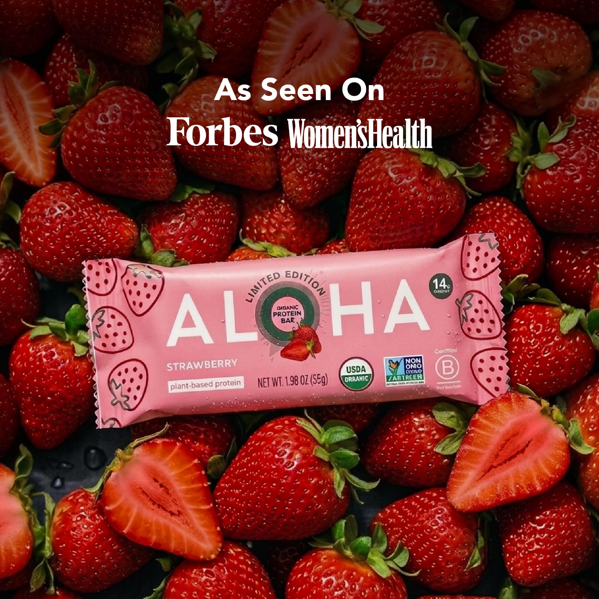 ALOHA twelve-count box stacked to demonstrate quantity and storage