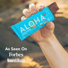 ALOHA detailed shot of nut and seed texture conveying crunch and protein